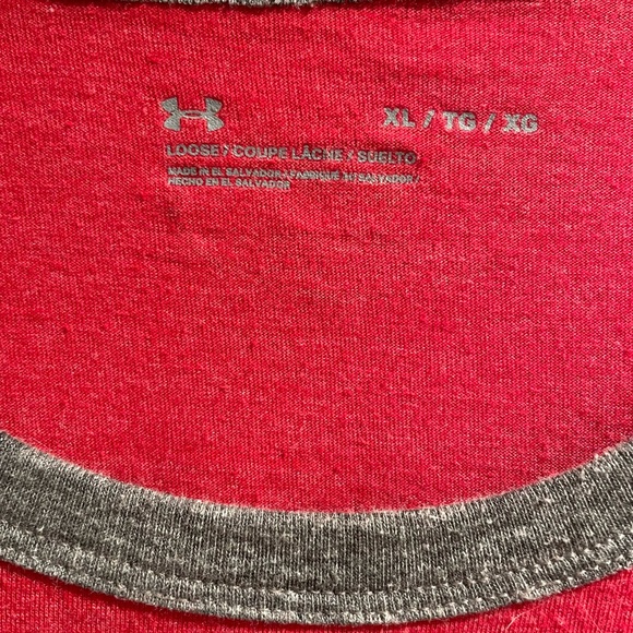 Under Armour University of Wisconsin Badgers Football shirt Size XL - Picture 6 of 6